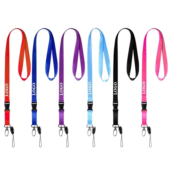 Custom Polyester Lanyard - Anytime Promo